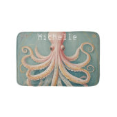 Der Pastelltopus des verzauberten Riffs Badematte (Vorderseite)