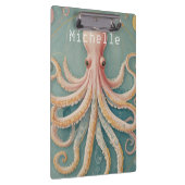 Der Pastelltopus des verzauberten Riffs Klemmbrett (Rechts)