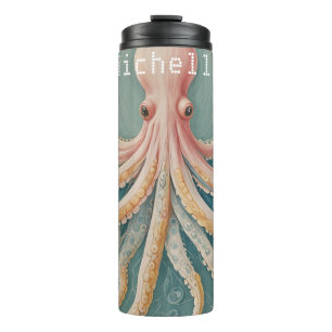 Der Pastelltopus des verzauberten Riffs Thermosbecher