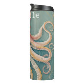 Der Pastelltopus des verzauberten Riffs Thermosbecher (Nach rechts gedreht)