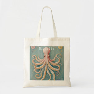 Der Pastelltopus des verzauberten Riffs Tragetasche