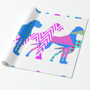Der Pat Great Dane Geschenkpapier