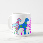Der Pat Great Dane Kaffeetasse (Vorderseite Links)
