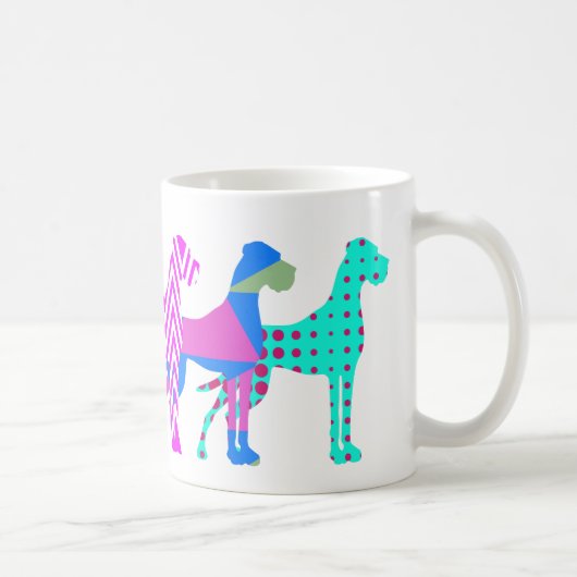 Der Pat Great Dane Kaffeetasse (Rechts)