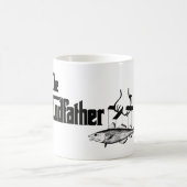 Der Pate fischen Kaffeetasse (Mittel)