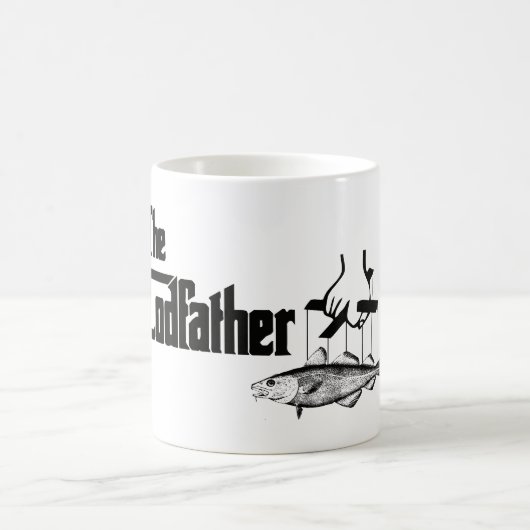 Der Pate fischen Kaffeetasse (Mittel)