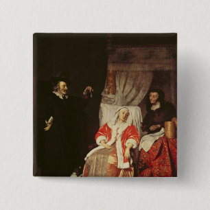 Der Patient und der Doktor, 1660s Button