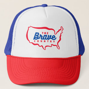 Der Patriot Country "The Brave Country"-Hut Truckerkappe