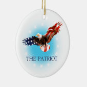 Der Patriot Keramikornament (Rechts)
