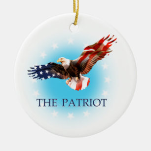 Der Patriot Keramikornament