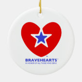 Der Patriot Keramikornament (Hinten)