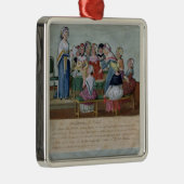 Der patriotische Verein der Frauen Silbernes Ornament (Rechts)