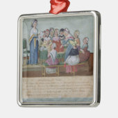 Der patriotische Verein der Frauen Silbernes Ornament (Links)