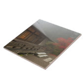 Der Pavillon im Japanischen Garten Portland Fliese (Seite)