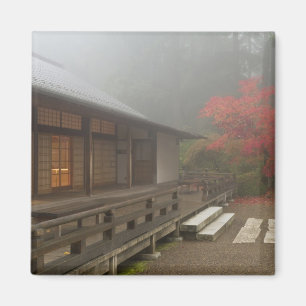 Der Pavillon im Portland Japanese Garden Magnet