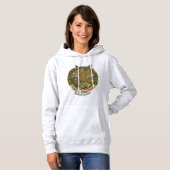Der Peace & Vibrations Hoodie (Vorne ganz)