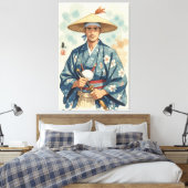 Der Pechin Leinwanddruck (Insitu (Schlafzimmer))