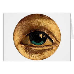 Der PeekABoo-Augen-Augapfel, der Sie sonderbar