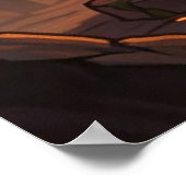 Der pelasgische Phönix erhebt sich Poster (Ecke)