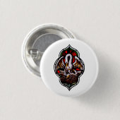 Der Pelikan als Christliches Symbol Button (Vorne & Hinten)