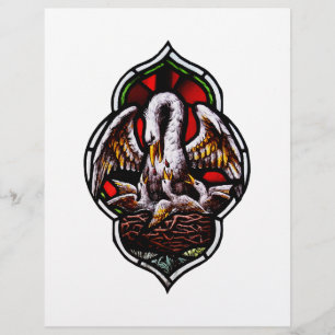Der Pelikan als Christliches Symbol Flyer