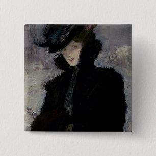 Der Pelz-Mantel Button