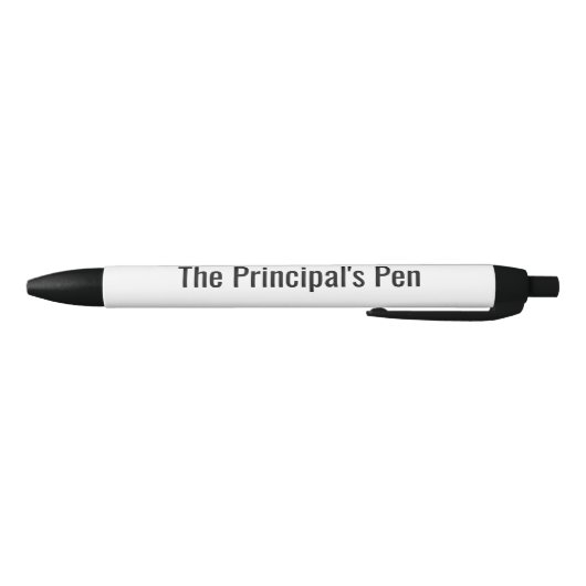 Der Pen des Fürstentums - Funny Principal Geschenk Kugelschreiber (Unterseite)
