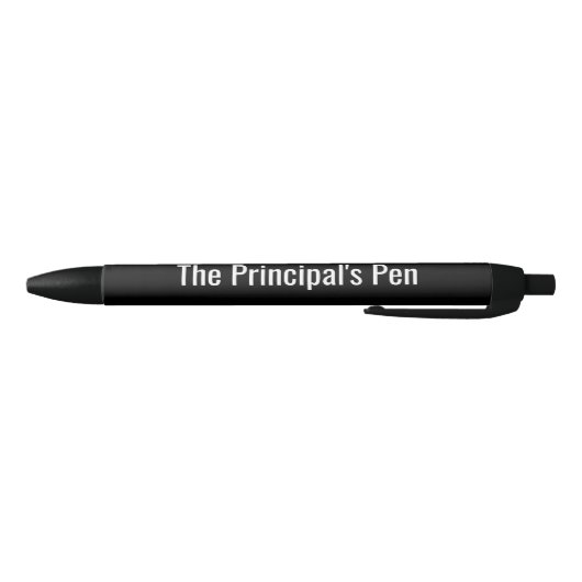Der Pen des Fürstentums - Funny Principal Geschenk Kugelschreiber (Unterseite)