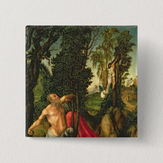 Der Penitence von St Jerome, 1502 Button (Vorderseite)