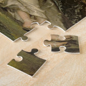 Der Penitent Magdalene (Öl auf Leinwand) Puzzle (Seite)