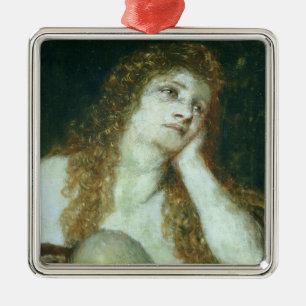 Der Penitent Maria Magdalena, 1873 Silbernes Ornament