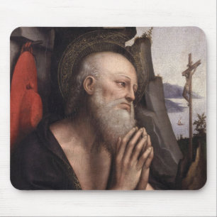 Der Penitent St Jerome Mousepad