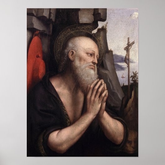 Der Penitent St. Jerome Poster (Vorne)
