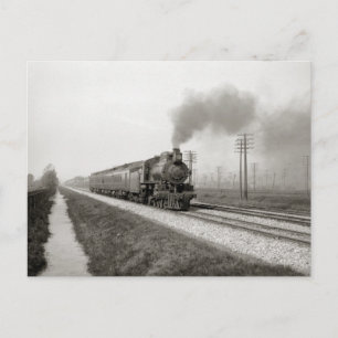 Der Pennsylvania Flyer, 1906 Postkarte