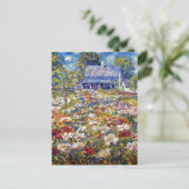 Der "Peony Garden" Postkarte (Stehend Vorderseite)