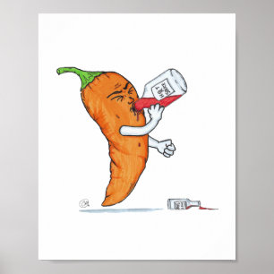 Der Pepperz, der liebliche Hot Sauce Poster