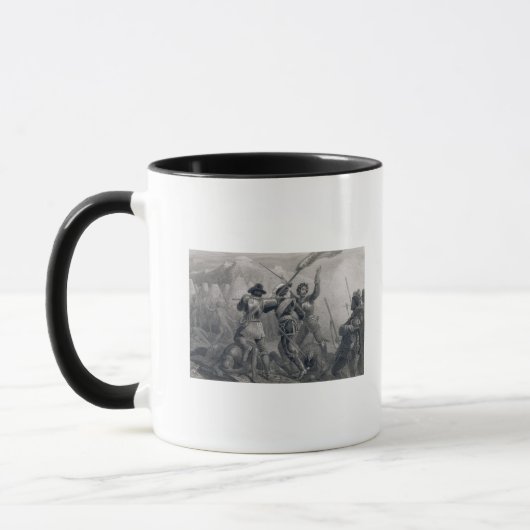 Der Pequod Krieg Tasse (Links)