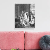 Der perfekte Akkord Leinwanddruck (Insitu (Wohnzimmer))