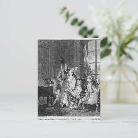 Der perfekte Akkord Postkarte (Stehend Vorderseite)