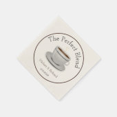 Der perfekte Blend-Polterabend Serviette (Ecke)