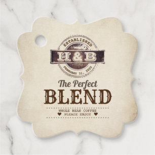 Der perfekte Blendkaffee Geschenkanhänger