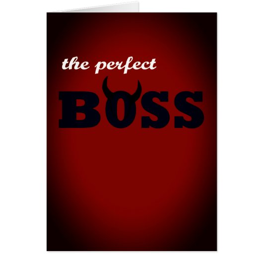 Der perfekte Boss Funny Devil Horns (Vorne)