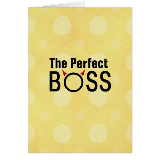 Der perfekte Boss Funny Devil Horns (Vorne)