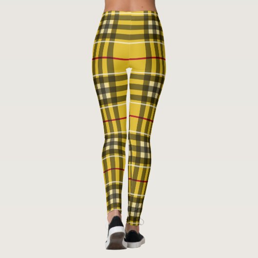 Der perfekte Clan MacLeod Kariert Leggings (Rückseite)