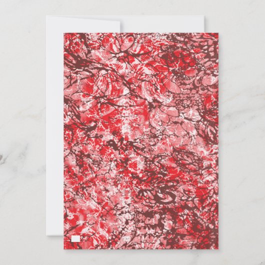 Der perfekte erste Eindruck für Ihre Hochzeit Save The Date (Rückseite)