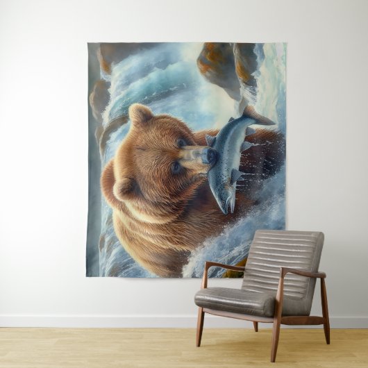 Der perfekte Fang Wandteppich (Beispiel)