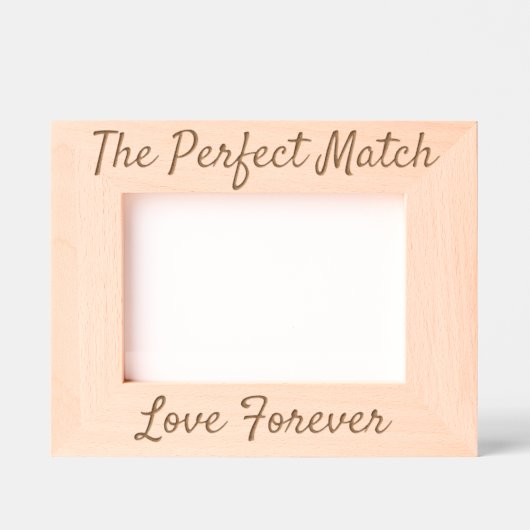 Der perfekte Foto-Sake Geätzte Rahmen (Vorderseite)