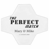 Der perfekte Fußball für Paare als Geschenk (Flach)