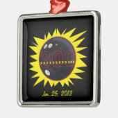 Der perfekte Game-Bowling mit 12 x Ornament Aus Metall (Links)