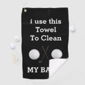 Der perfekte Golfbegleiter: Handtücher nach Maß (Insitu)